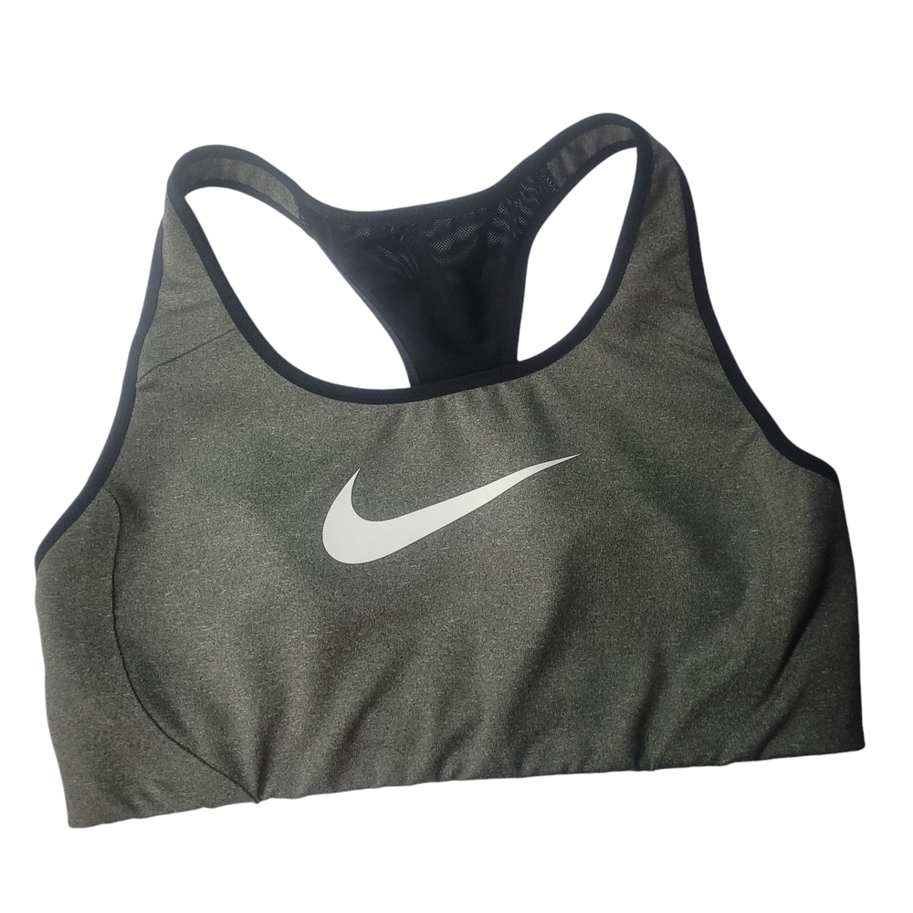 Nike Gray Sports Bra - Size Medium